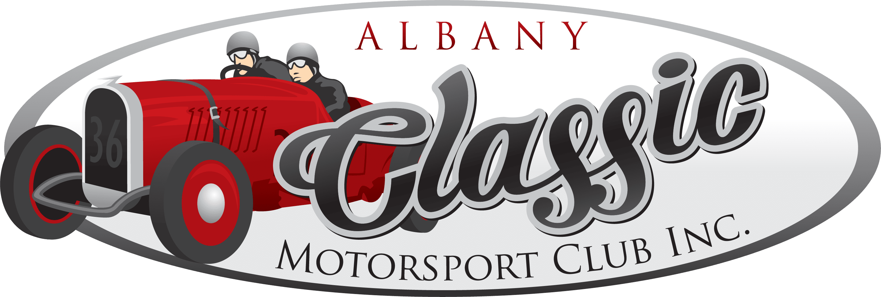 Transparent Albany Classic Motorsport Club logo